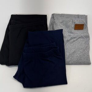 Kids Black, Navy, and Gray Bottoms Size 10-12